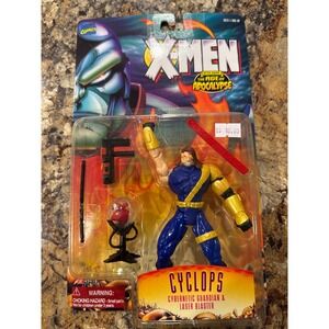 Toy Biz X-Men Age of Apocalypse Cyclops Action Figure 1995 Marvel Vintage 49418